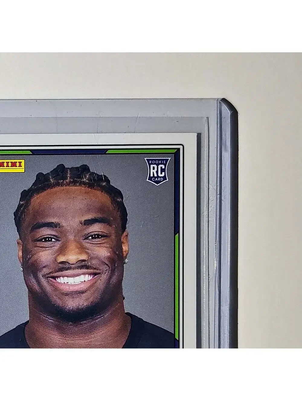 Jalen Milroe Rookie 2025 Panini NFL #95 Sticker Card Seattle Seahawks